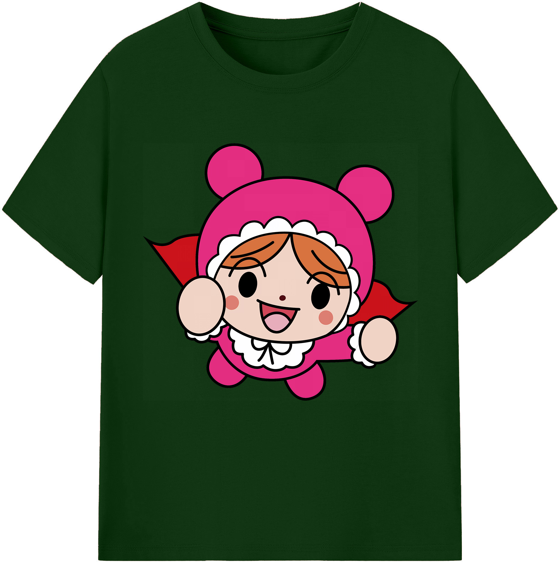 （画像用） アンパンマン Anpanman 綿100％半袖Tシャツ（フロントプリント）